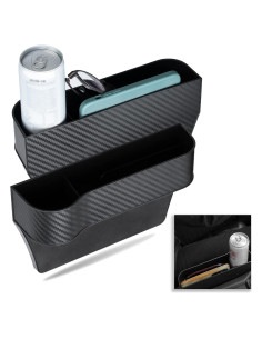 Organizador de Espacio entre Asientos de Coche Ouzorp 2 Pack