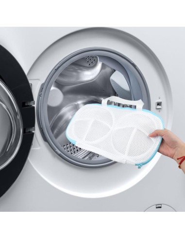 4 Bolsas de Lavado de Sujetadores LOQJSS - Malla Fina 34.5x20cm