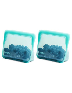 Bolsa Mini de Almacenamiento Stasher 2-Pack 0.82 kg Aqua