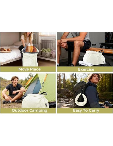 Bolsa de Lavandería al Vacío Scandihome Mediana Blanca