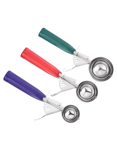 Cucharón de Helado PATIKIL 3 Piezas Acero Inoxidable Multicolor