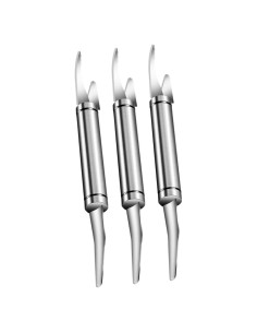 Garneck 3 Piezas Pelador de Camarones y Escalador de Pescado