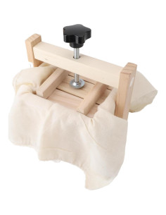 Prensa de Tofu de Madera Aqxreight con 9 Accesorios 2