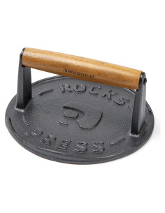 Prensa de Tocino ROCKSHEAT 7" Hierro Fundido 1.13 kg