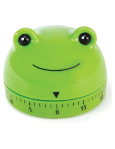 Temporizador de Cocina Kikkerland Rana 60 Minutos - Gadget Divertido