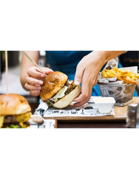 Pinchos de Bambú Ecológicos Gmark 30.48 cm 100 piezas BBQ