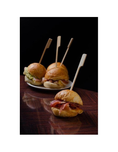 Pinchos de Bambú Ecológicos Gmark 30.48 cm 100 piezas BBQ