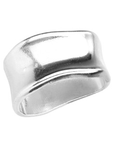 Anillo de Bufanda Plateado Mikovivi 2.5x1.4cm Accesorios Mujer