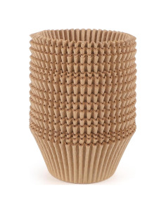 Forros de Cupcake Jumbo Caperci 150 Unidades Naturales