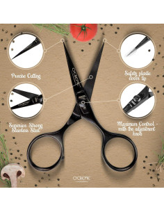 Tijeras de Chef O'Creme Miniatura Acero Inoxidable 12.07 cm 2