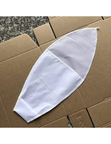 Ayuda para Poner Calcetines de Compresión 2 Pcs Nylon Blanco