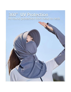 Sombrero de Ciclismo Zhula para Mujeres con Protección UV UPF50+ 2