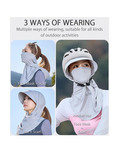 Sombrero de Ciclismo Zhula para Mujeres con Protección UV UPF50+