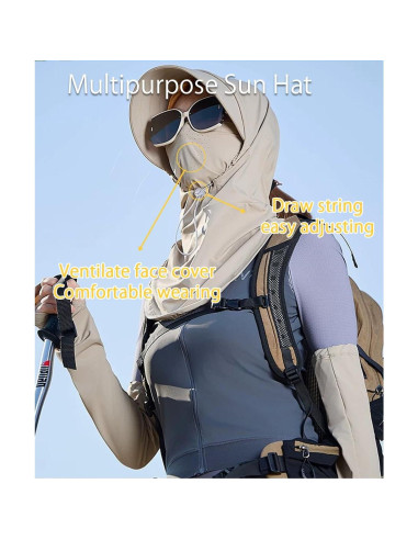 Sombrero de Ciclismo Zhula para Mujeres con Protección UV UPF50+