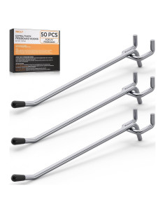 Ganchos para Tablero de Clavos INCLY 15 cm - Paquete de 50