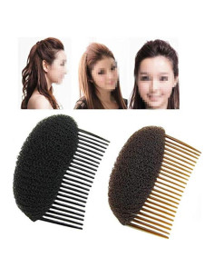 2 Inserciones de Volumen para Cabello Wendy Mall - Negro y Marrón