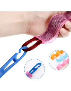 Kit de 30 Rulos Espirales Sin Calor WILLBOND para Cabello 2