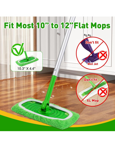 14 Almohadillas de Microfibra Reutilizables NEOACT para Mopa