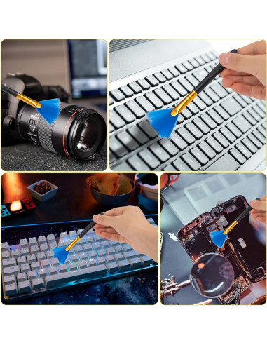 Juego de Cepillos de Limpieza NUOMI - 6 Piezas para Electrónicos