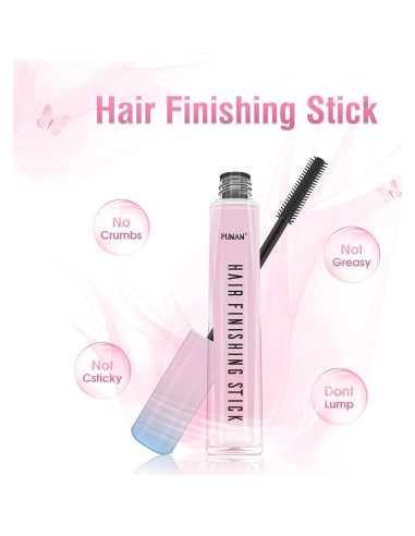 Stick para Terminar el Cabello FUNAN 2 Paquetes 14g Rosa