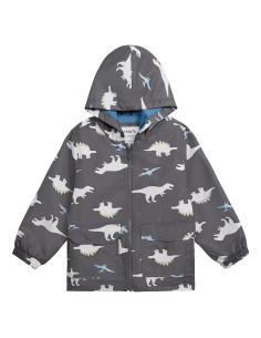 Chaqueta de Lluvia Carter's para Bebé Niño, Gris, Forro Polar