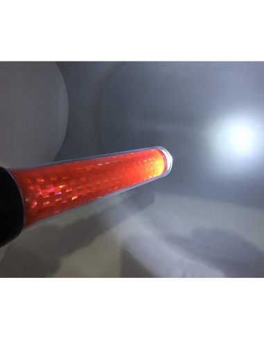 Luz de Tráfico LED 30 cm FISHNU con Silbato de Alarma