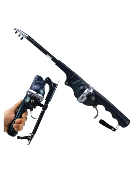 Caña de Pesca Telescópica Portátil ccsxqy 1.31m Plegable