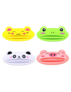 Exprimidor de Pasta de Dientes SAISHANG - 4 Paquete, Estilo A