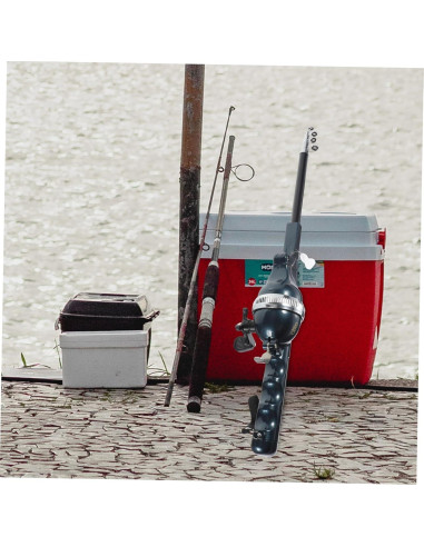 Caña de Pesca Telescópica Portátil ccsxqy 1.31m Plegable