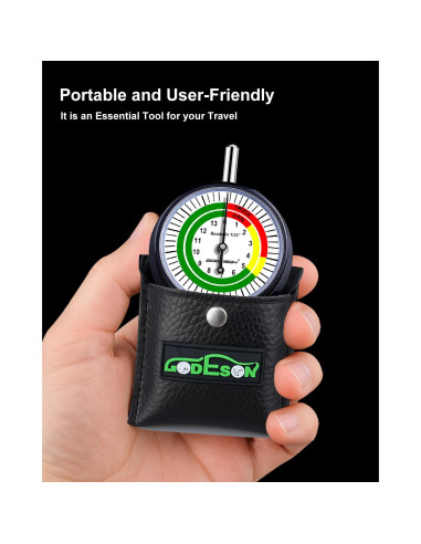 Medidor de Profundidad de Neumáticos GODESON 0.79 mm