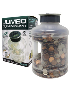 Contador de Monedas Digital Jumbo Teacher's Choice 2.9L LCD