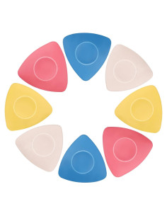 Tiza de Sastre CampTek 8 Piezas Triangular para Confección