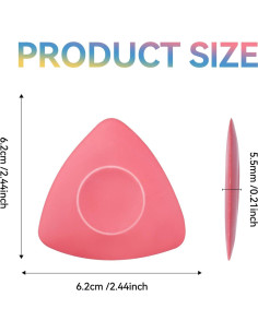 Tiza de Sastre CampTek 8 Piezas Triangular para Confección 2