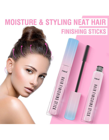 Stick para Terminar el Cabello FUNAN 2 Paquetes 14g Rosa