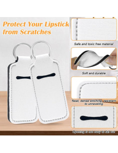 60 Soportes de Llaveros Sublimables Solaradgy con Borlas 2