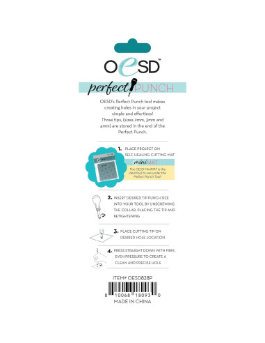 Herramienta de Perforación Perfecta OESD 3 Puntas 2-4mm