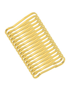 Ganchos de Clip de Snap Mini Skater 60Pcs Dorado