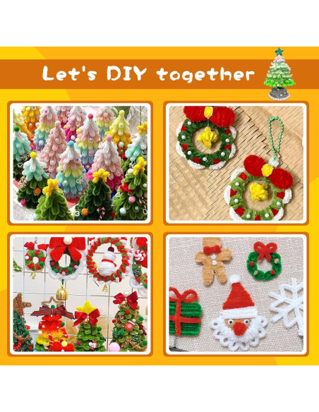 Juego de 240 Limpiapipas Chenille Yizzvb6851 4 Colores