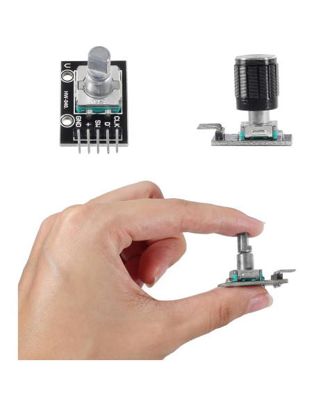 4 Piezas Módulo Codificador Rotativo KY-040 360 Grados 5V