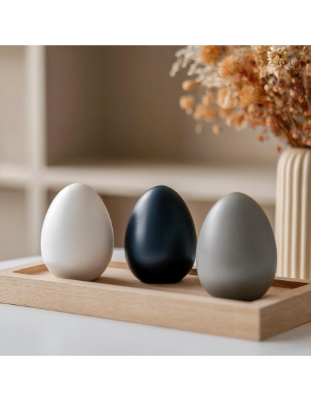 Huevos de Madera para Pintar Woodpeckers - 30 Unidades 5 cm