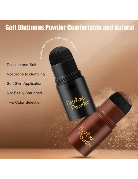 Stick de Polvo para Raíces de Cabello ARCHIDATE Negro 8.8cm Stick de Polvo para Raíces de Cabello ARCHIDATE Negro 8.8cm