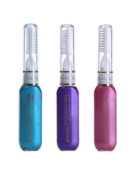 Tiza para Cabello Temporal JOYOUS 10ml No Tóxica Colores Vivos