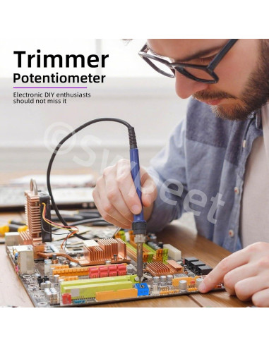 Kit 66Pcs Potenciómetros Ajustables Swpeet 3362 100-1M Ohm