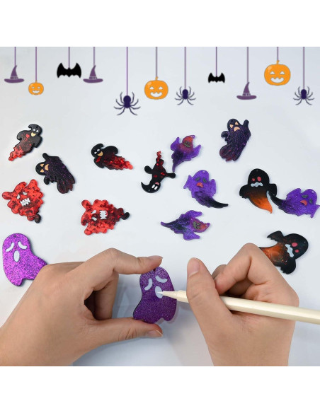Moldes de Aretes de Silicona Halloween ZQYSING - 9 Diseños