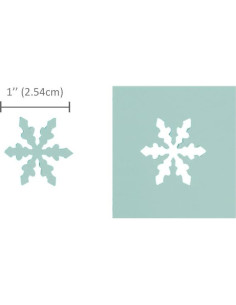 Perforadora de Manualidades Bira Craft Copo de Nieve 2.54 cm 2