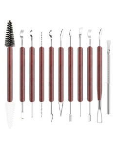 Kit de Herramientas de Escultura en Arcilla Thyrflen 11 Piezas