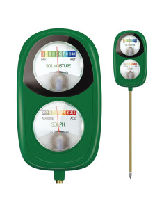Medidor de Humedad y pH del Suelo DAQVQ 2-en-1 Sin Batería