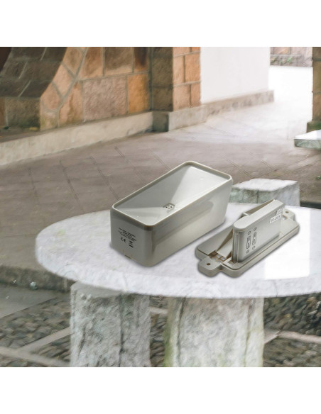 Pluviómetro Inalámbrico RCC AMTAST con Estación Meteorológica