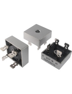Diodo Rectificador de Puente Yetaida KBPC5010 50A 1000V 5PCS 2