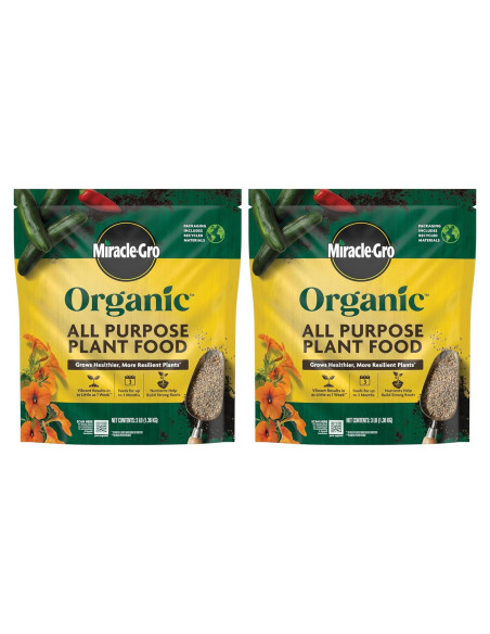 Alimento Orgánico para Plantas Miracle-Gro 2-Pack 2721 g